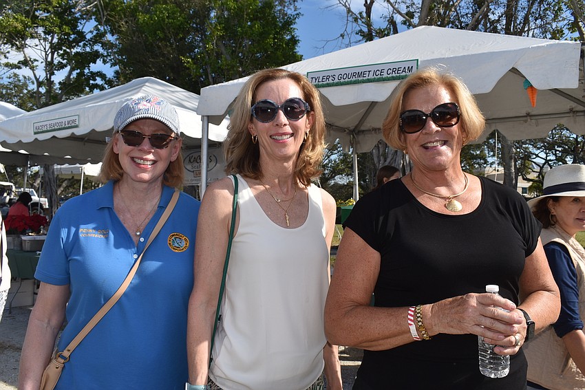Commissioners Penny Gold, Debra Williams and BJ Bishop