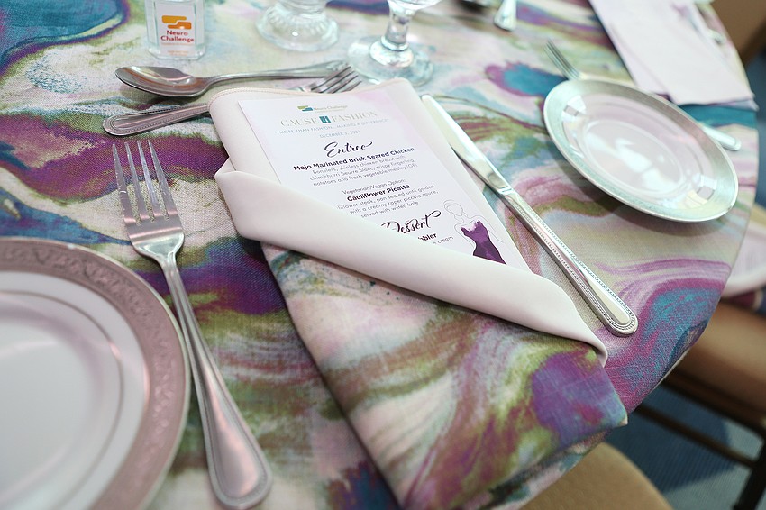 The event was held at the Van Wezel Performing Arts Hall.