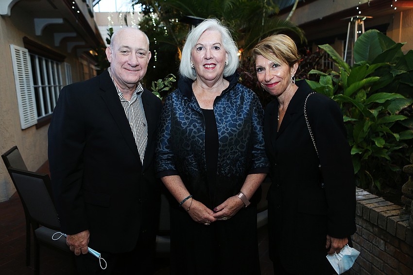 Dennis Rees, Mary Anne Young and Felice Schulaner