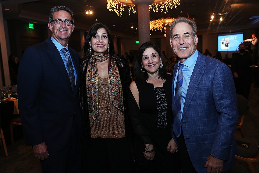 Jim and Sherry Delgado with Robin and David Shapiro