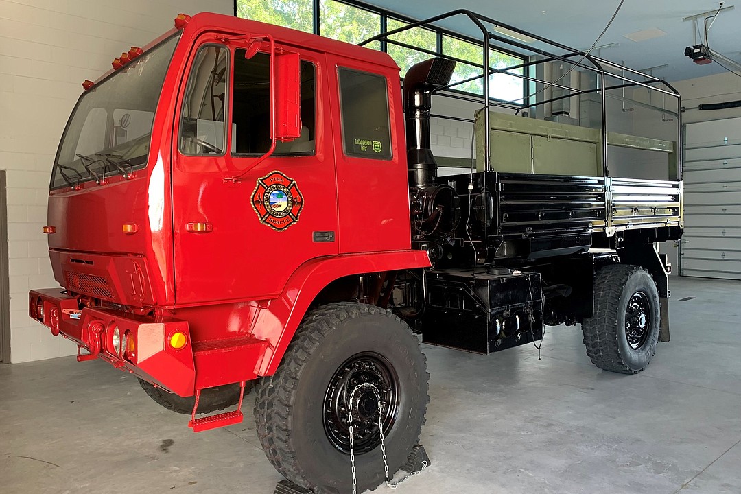 Longboat Key's high-water rescue vehicle gets fresh coat of paint