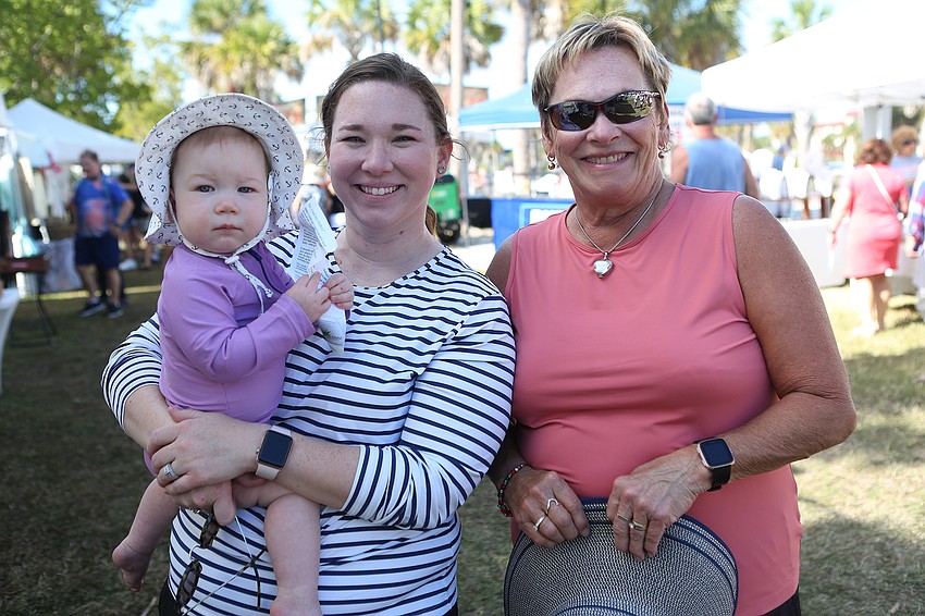 McKenzie and Colleen Miller with Leslie O'Malley