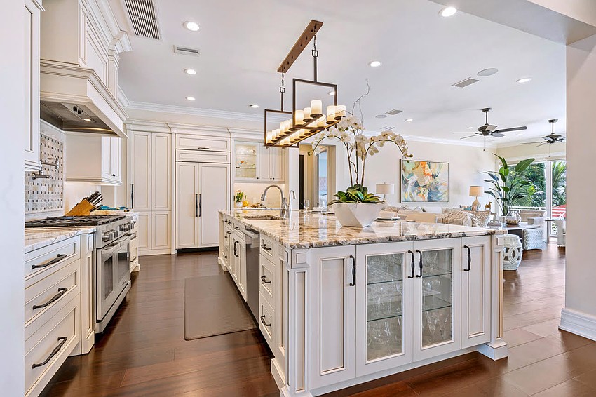 Built in 1997, the home at 880 Siesta Drive  has five bedrooms, five-and-a-half baths, a pool and 5,436 square feet of living area.