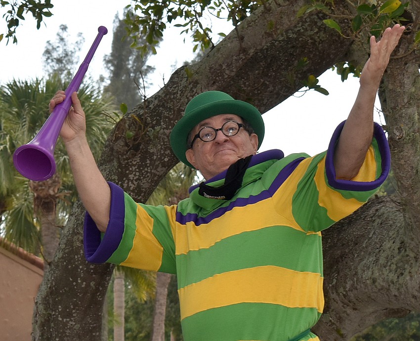 MARCH: Aaron Watkins gets the party going.