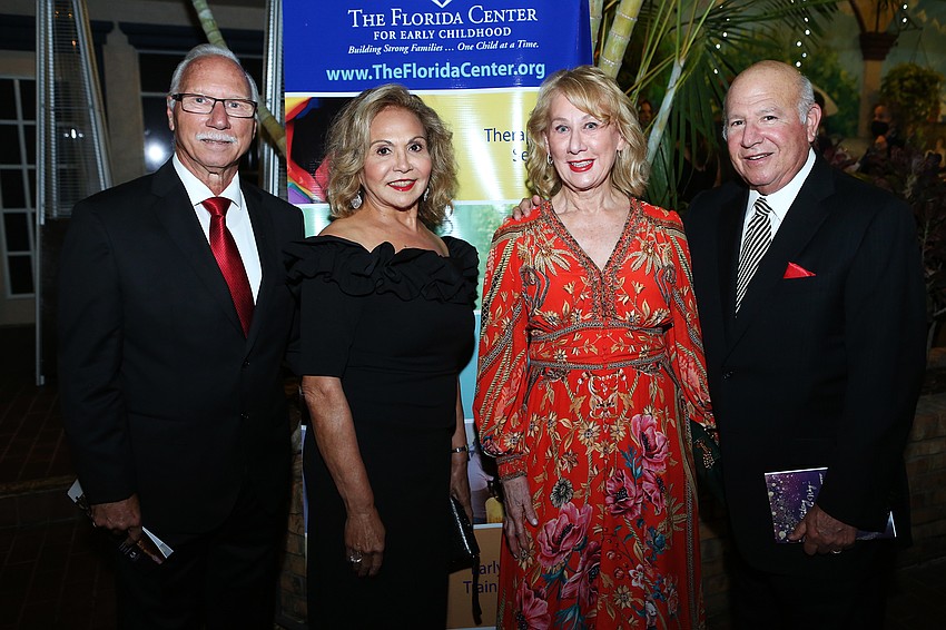 Bill and Lydia Pepey with Sharon Bolan and Jeff Goodman