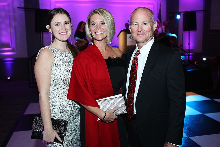 Abigail Richardson with Jessica and Larry Lawman