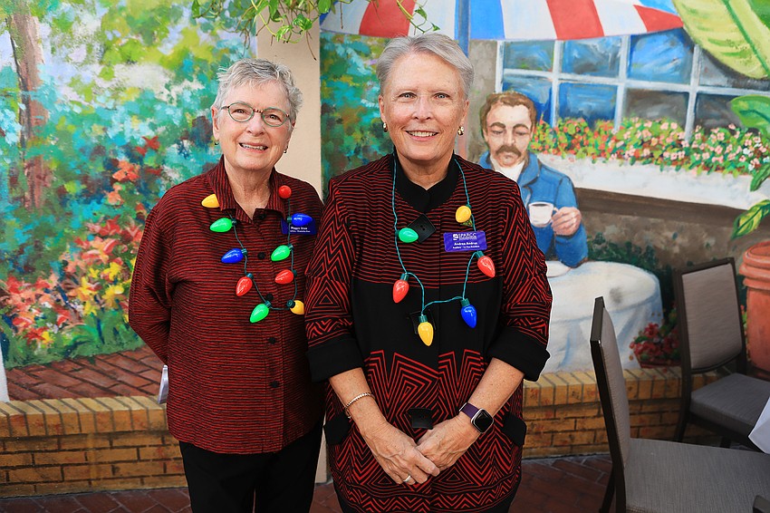 Co-chairwomen Maggie Shaw and Andrea Andrus