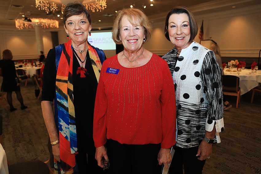 Tina McGovern, Sandy Fulkerson and Bonnie Van Overbeke