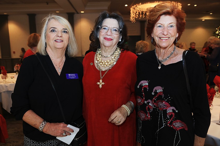 Nancy Raymond, Joan Sheridan and Andee Luther