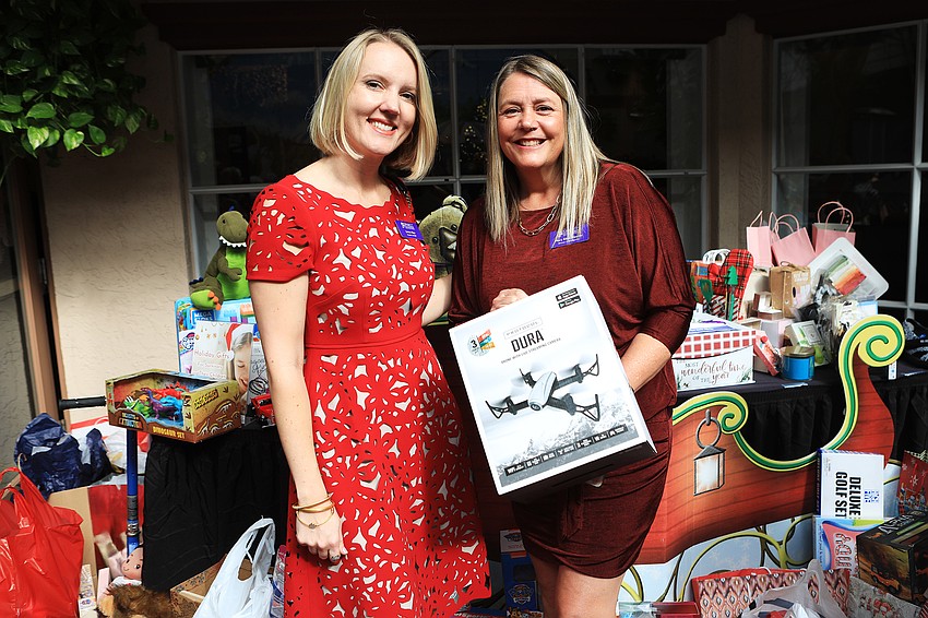 CEO and president Jessica Hays with Mary Ellen Mancini