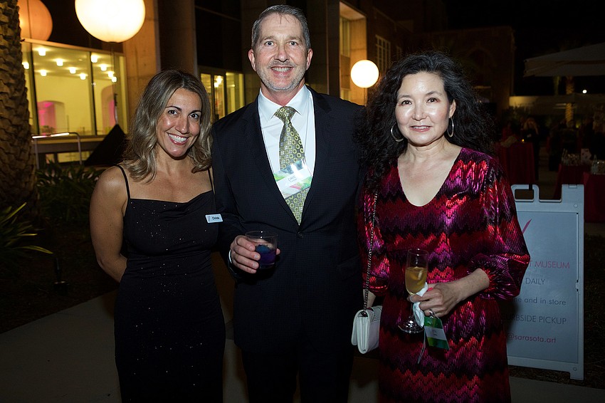 Christa Molinaro, David Samec and Beth Samec