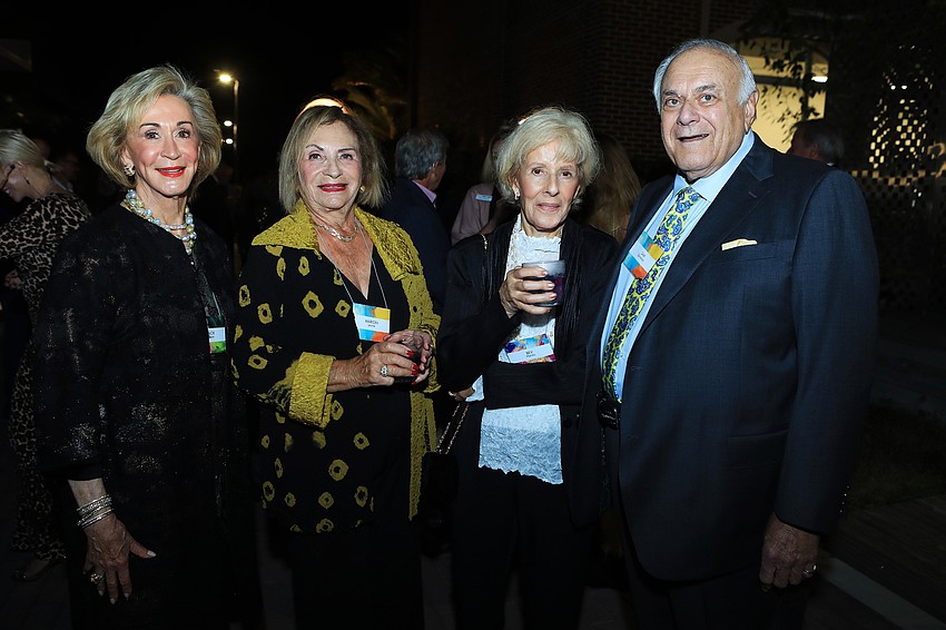 Eleanor Maxheim, Marion Levine, Bev Harms and Sam Samelson