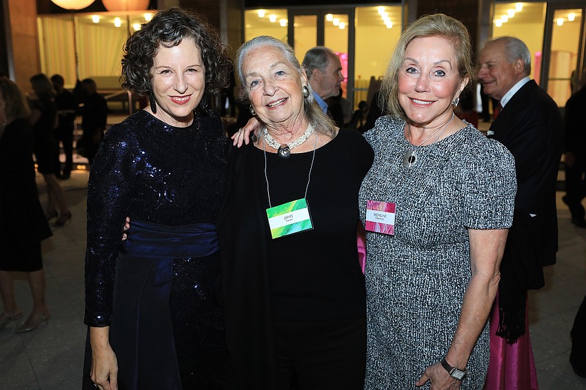 Executive Director Virginia Shearer,  Michele Silverman and Janis Swan