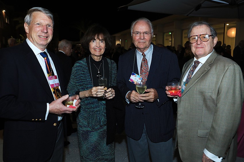 John Hargreaves, Claire Rusen, Hein Rusen and Dan Rex