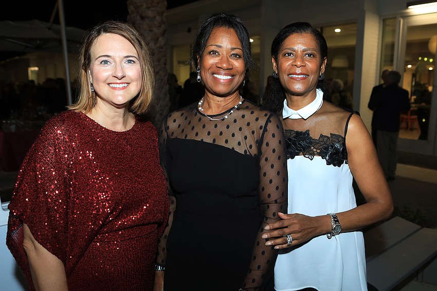 Stacey Corley, Kim Harris and Dona Scott