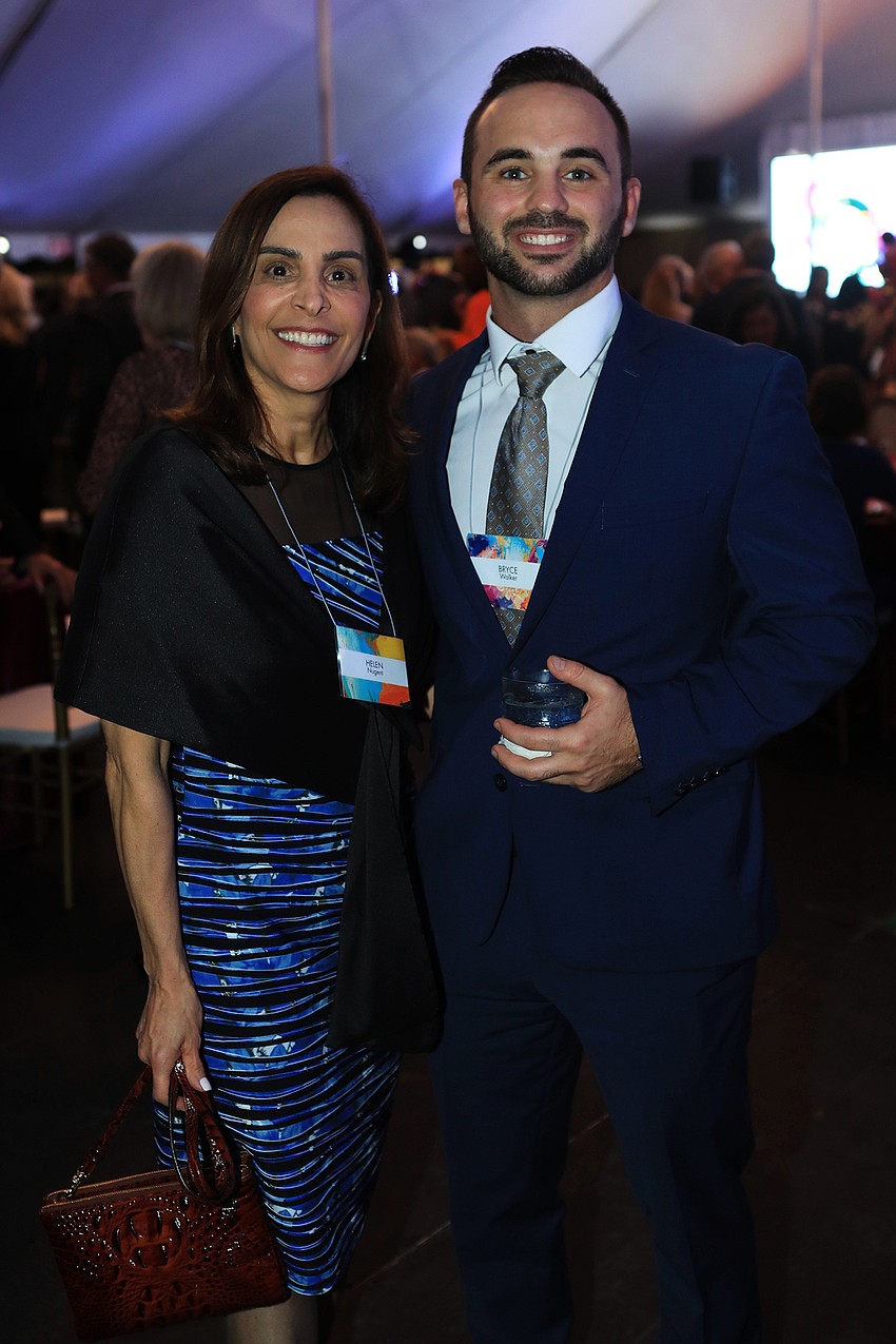 Helen Nugent and Bryce Walker