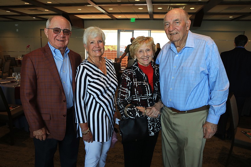 Bob and Jan Van Iten with Carol and Ernie Westwood