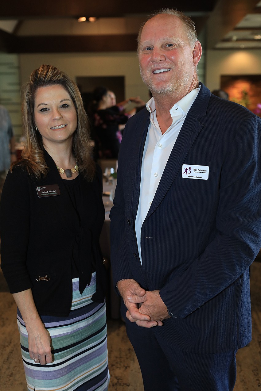 Melanie Johnston and Don Patterson