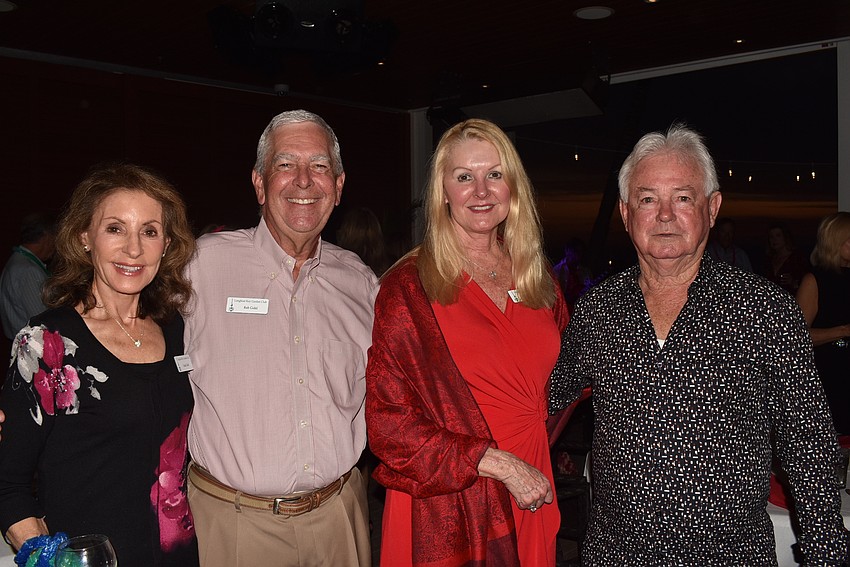 Linda Gidel, Bob Gidel, Susan Phillips and Jim Brown