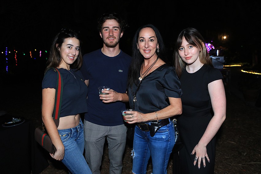 Lexie Kozel, Dylan Cher, Ashley Kozel and Gabrielle Kozel