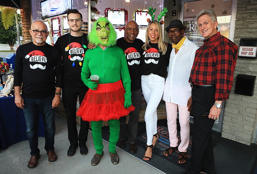 Hector Muniz, Austin Miles, Nick Barger, Mike Rosario, Victoria Chartend, Fenol Marcelin and Robert Day