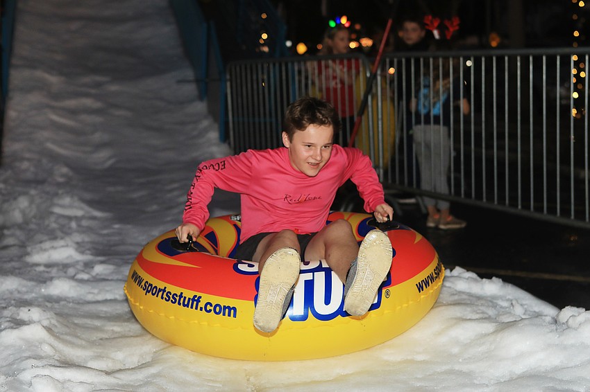 Vance Freeman slides on down.