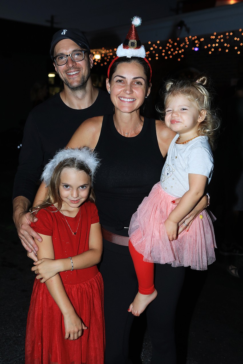 Damian, Ila, Erin and Etta Blumetti