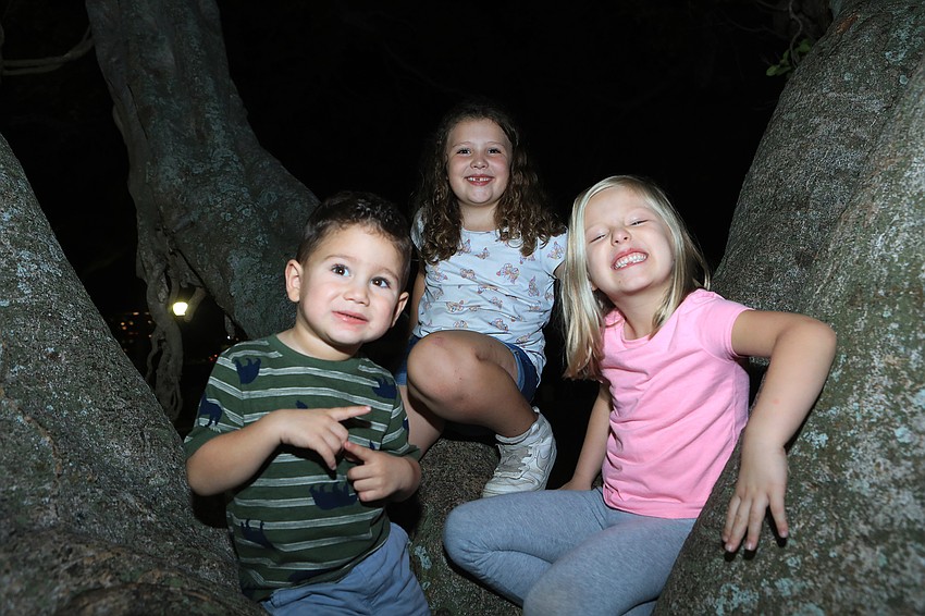 Noah De Silva, Annabelle Chambers and Peyton Salazar
