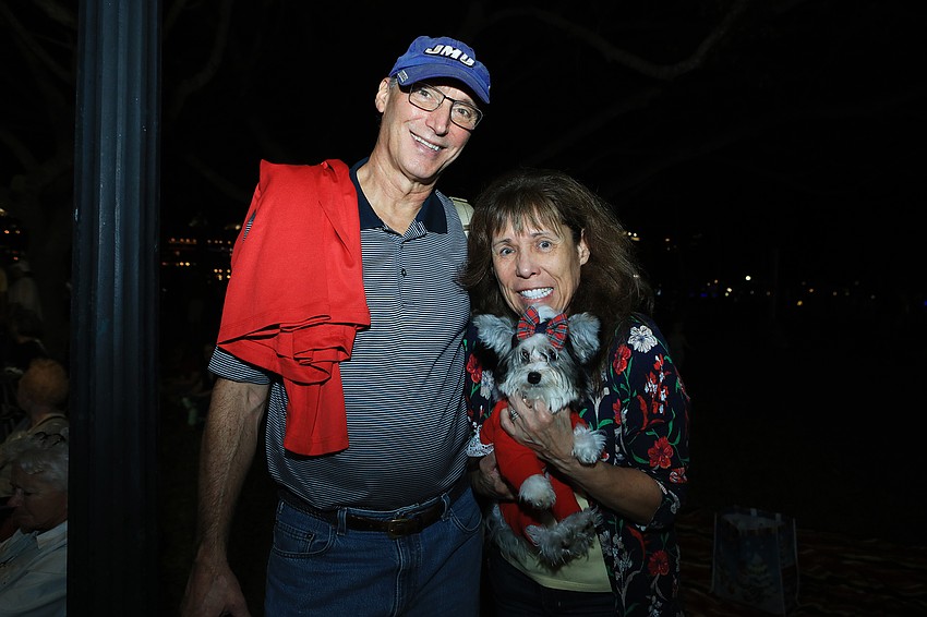 Greg and Linda Bocchi with Chanel