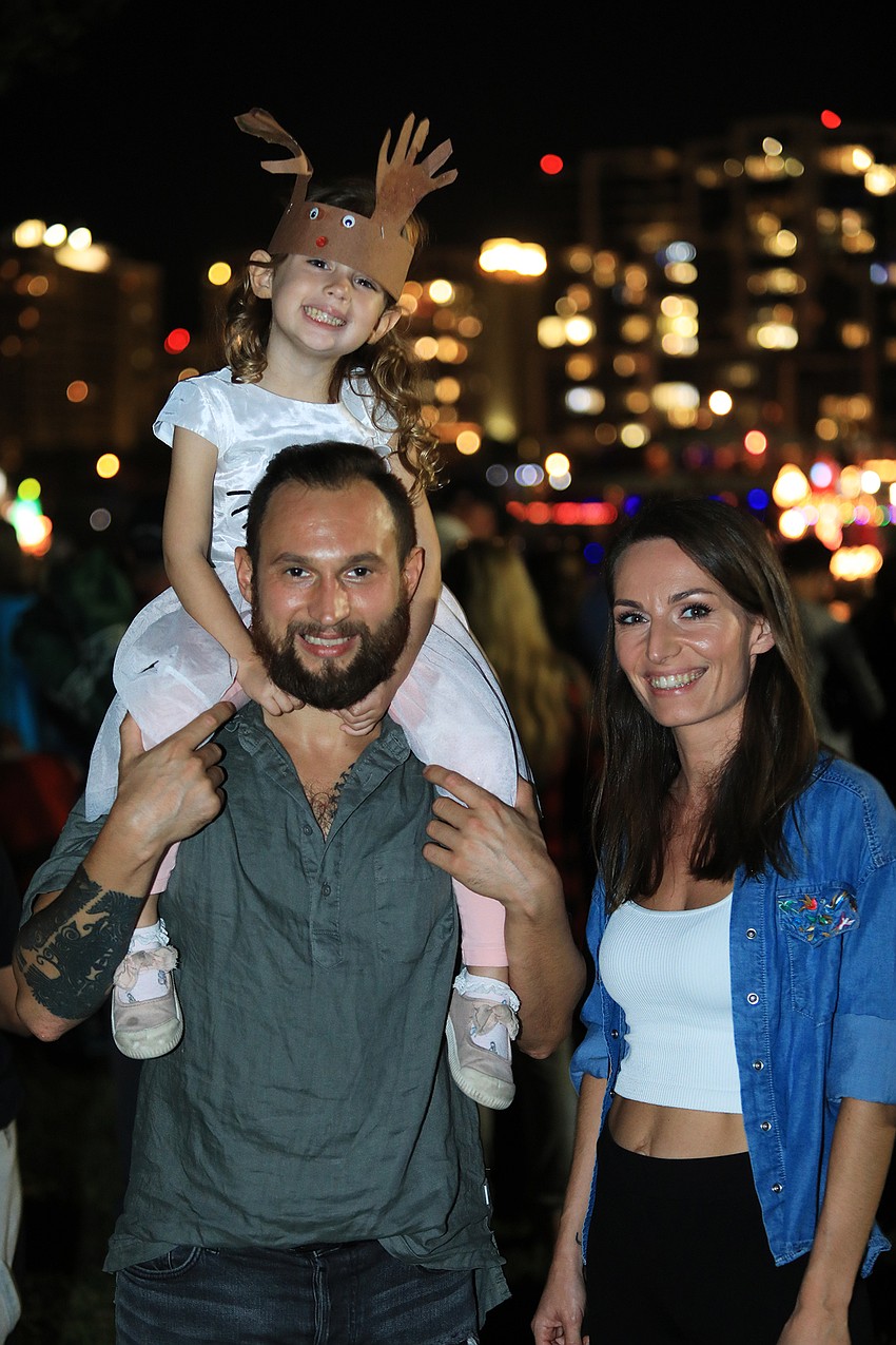 Serena, Mark and Agata Wojcikirwicz