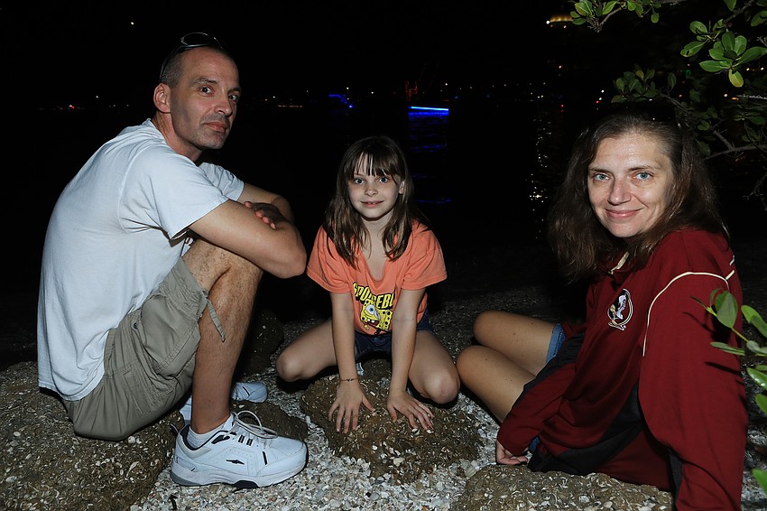 Eddie, Faith and Michelle Holley