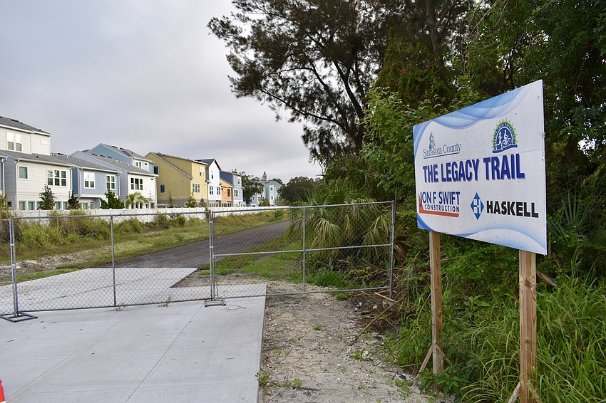 Payne Park access to the Legacy Trail will come via a short east-west spur, ending at School Avenue.