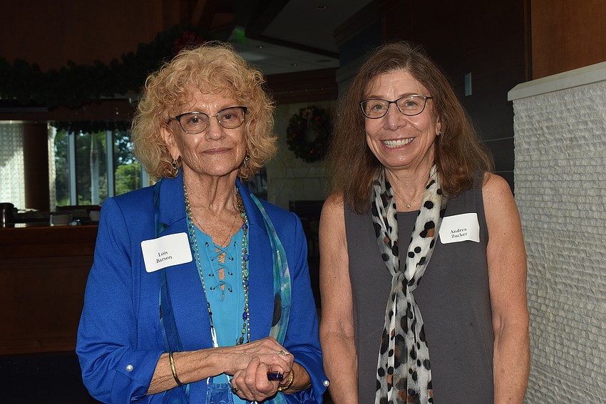 Lois Barson and Andrea Zucker