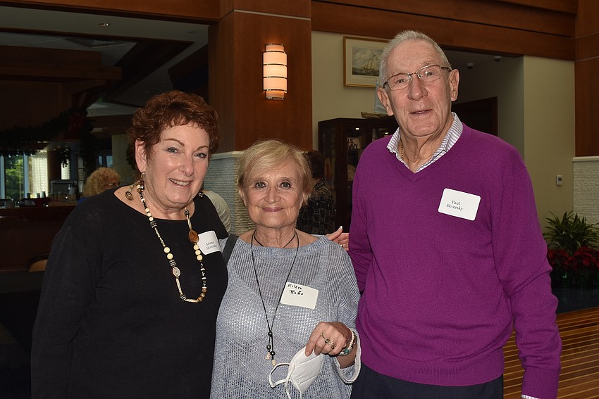 Arlene Skversky, Eileen Raffo and Paul Skversky
