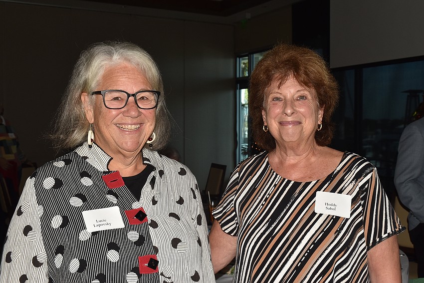 Lucie Lapovsky and Heddy Sabol