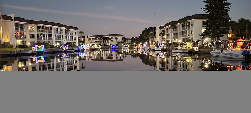 This year, Longboat Harbour residents raised $5,280 for Toys for Tots, according to condo commodore Bill Coughlin. It breaks the condo's previous record contribution of $2,635. Submitted