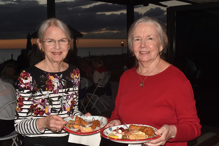 Marilyn Watsey and Betty Curry
