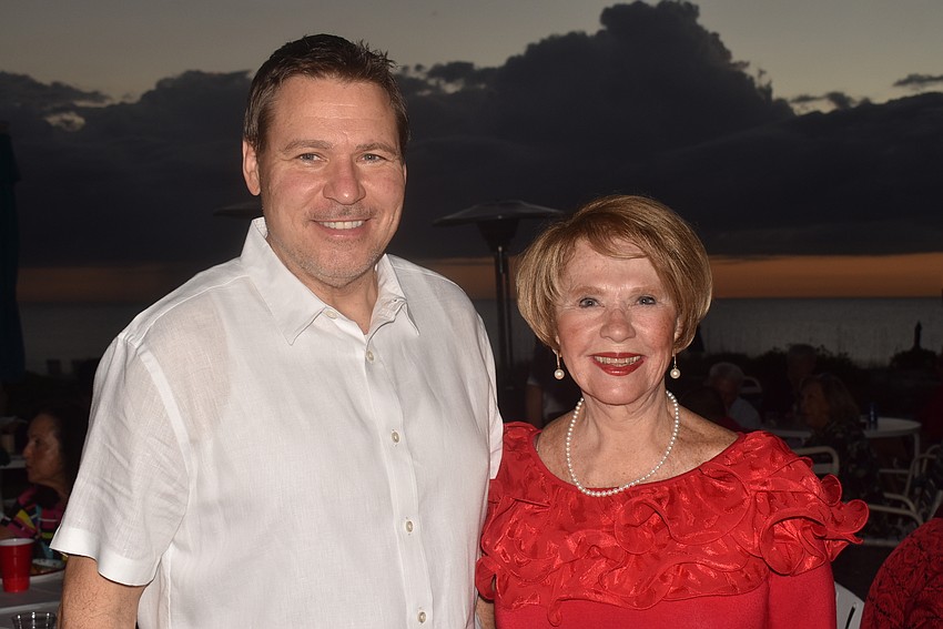 Eric Larsen and mom Gloria Long