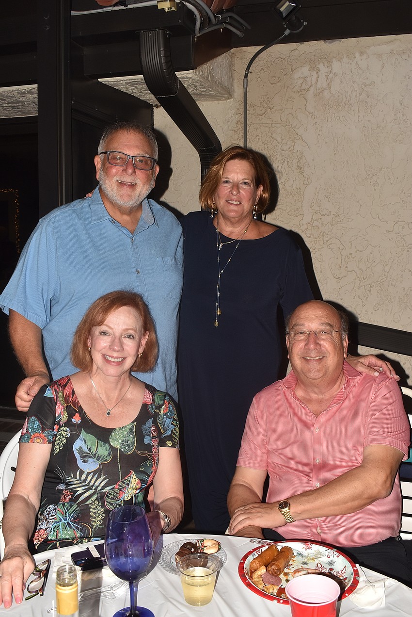 Alan Zuckerman, Robin Zuckerman, Penny Gold and Paul Gold