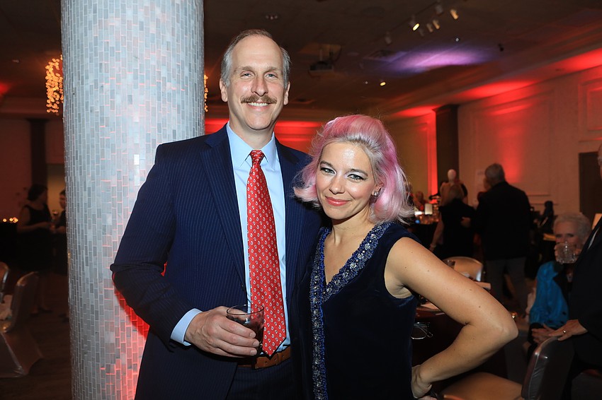 Anthony Holds and emcee Savannah Holds