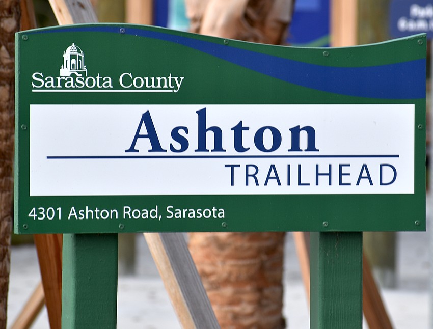 The Ashton Road Trailhead was the first of three new parks to open along the Legacy Trail.