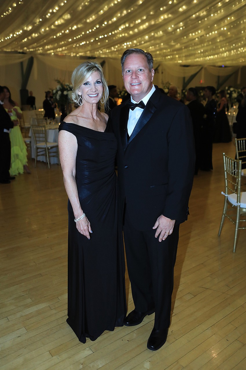 Chairwoman Teri Sayre and Brian Sayre