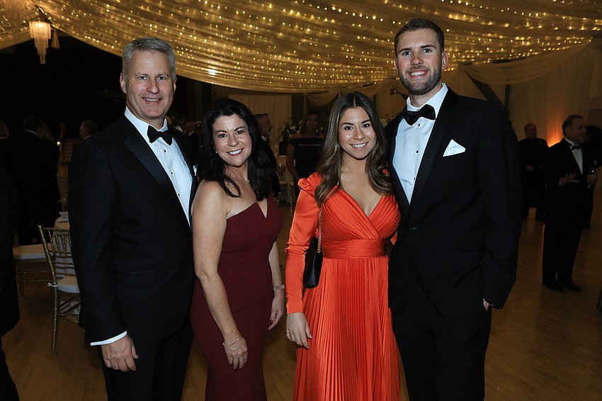 Andy and Victoria Stultz with Andrea Stultz and Austin Wood