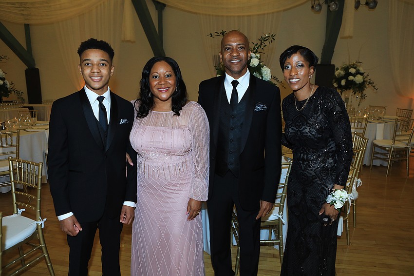 Kristopher, Karla Jones and Bradley Wilson with Sheri Horger