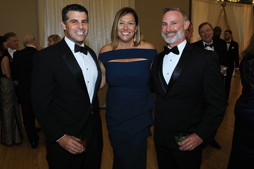 David Sobelman with Stacy and Mark Freeman