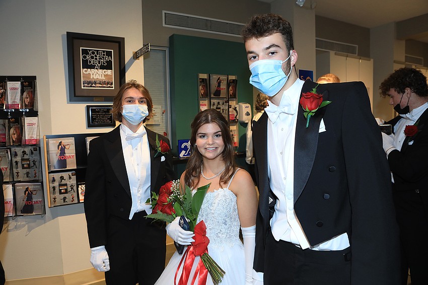 Dylan Martin, Avery Marx and Reed Hawke