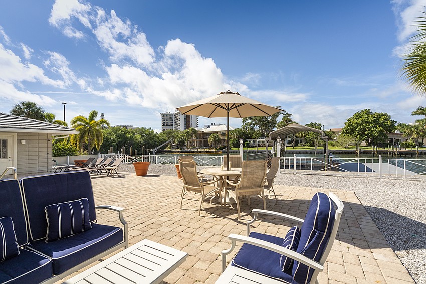 The lot at 540 North Washington Drive is 16,000 square feet and overlooks a canal.