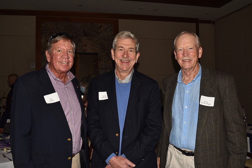 Jim Somes, David Lapovsky and Giles van der Bogert