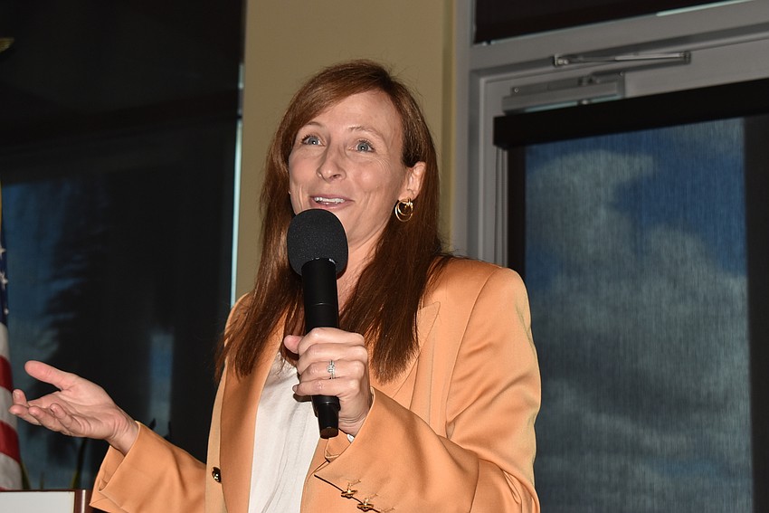 Margaret Good spoke to the club.