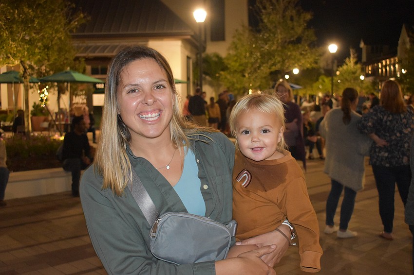 Chelsae Lund, of Lakewood Ranch, says her 18 month-old daughter, Evelyn, never smiles for a camera — until this shot.